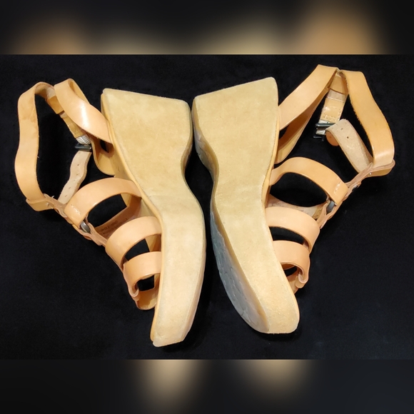 Kork-Ease Women's Tan Ankle Strap Sandals Size 8 - Picture 2 of 11